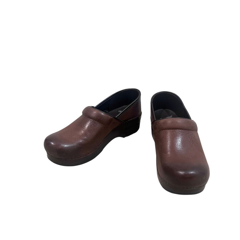 Dansko Brown Leather Sneakers